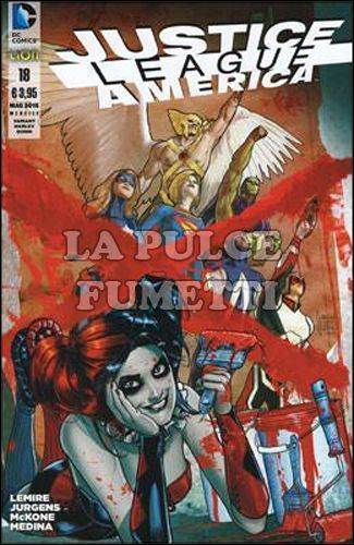 JUSTICE LEAGUE AMERICA # 18 - HARLEY QUINN VARIANT